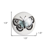 1.5" X 1.5" X 1.5" Ceramic Metal Multicolor 12 Pack Knob - Homeroots - Flyclothing LLC