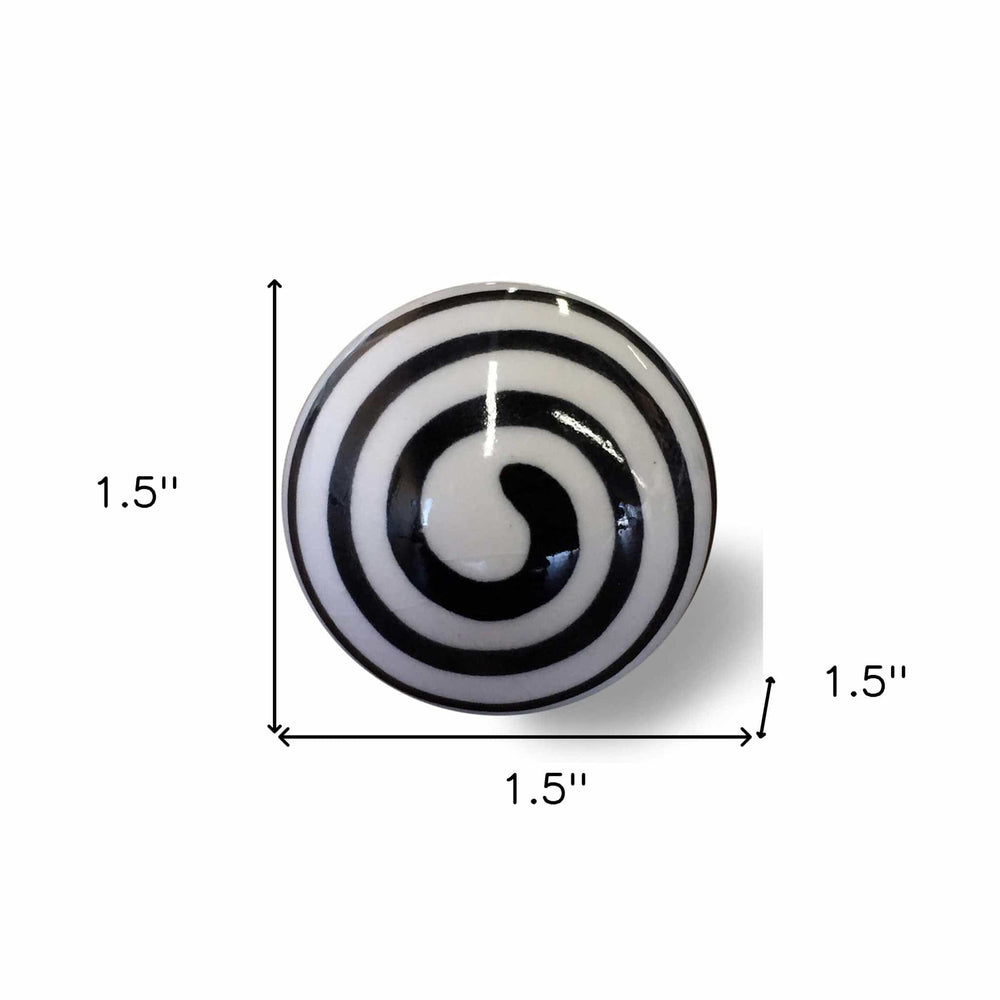 1.5" X 1.5" X 1.5" Ceramic Metal Multicolor 12 Pack Knob - Homeroots - Flyclothing LLC