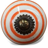 1.5" X 1.5" X 1.5" Ceramic Metal Multicolor 12 Pack Knob - Homeroots - Flyclothing LLC