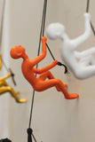 6" Orange Unique Climbing Man Wall Art - Homeroots - Flyclothing LLC