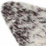 S&P Black White Animal Print Area Rug - Homeroots - Flyclothing LLC