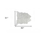 Grey Animal Print Area Rug - Homeroots - Flyclothing LLC