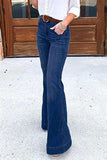 Full Size Flare Jeans with Pockets Plus Size - Trendsi - Flyclothing LLC