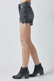 RISEN Full Size High Rise Distressed Denim Shorts - Trendsi - Flyclothing LLC
