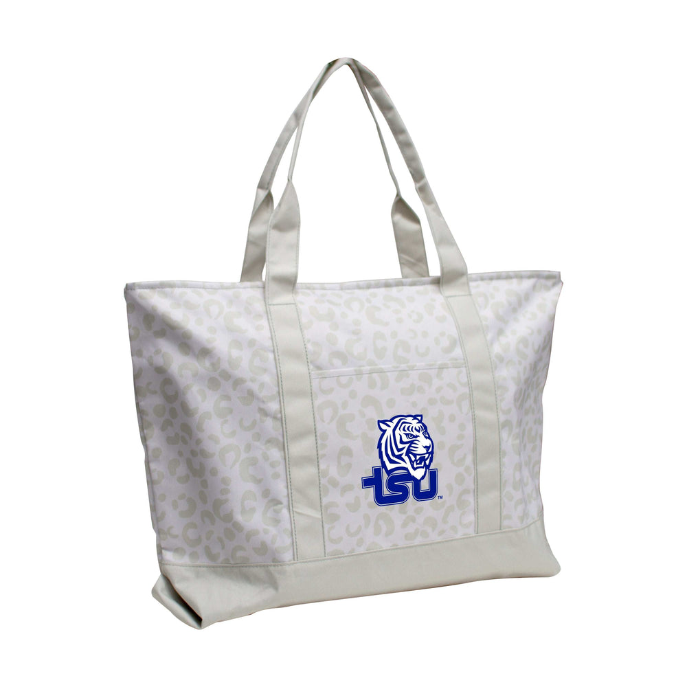 Tennessee State Leopard Pattern Tote - Logo Brands - Flyclothing LLC