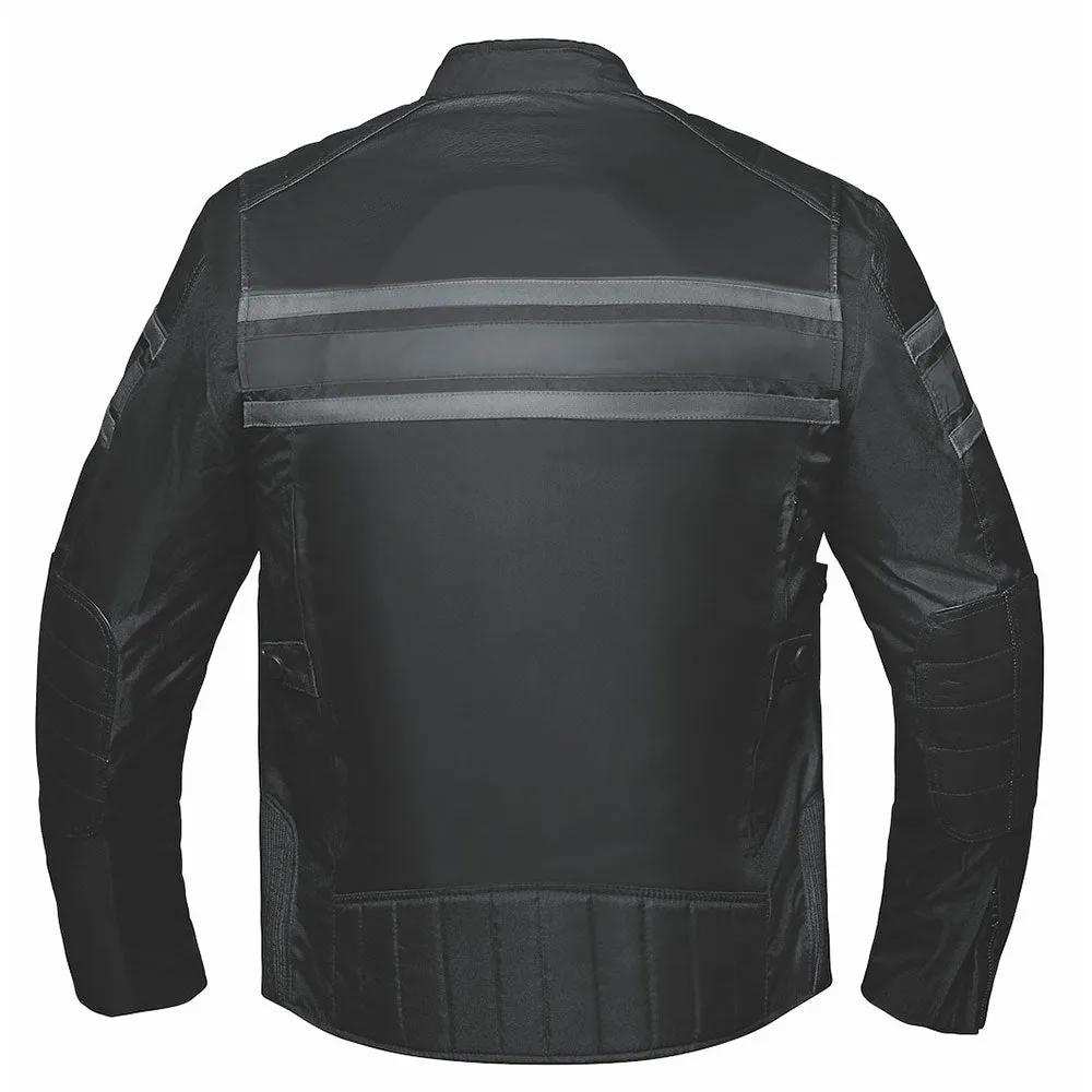 Torrent - Mens Gray Textile Jacket - Unik Just for Bikers - Flyclothing LLC