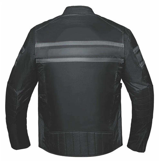 Torrent - Mens Gray Textile Jacket - Unik Just for Bikers - Flyclothing LLC