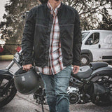 Hurricane - Mens Textile Mesh Jacket - Unik Just for Bikers - Flyclothing LLC