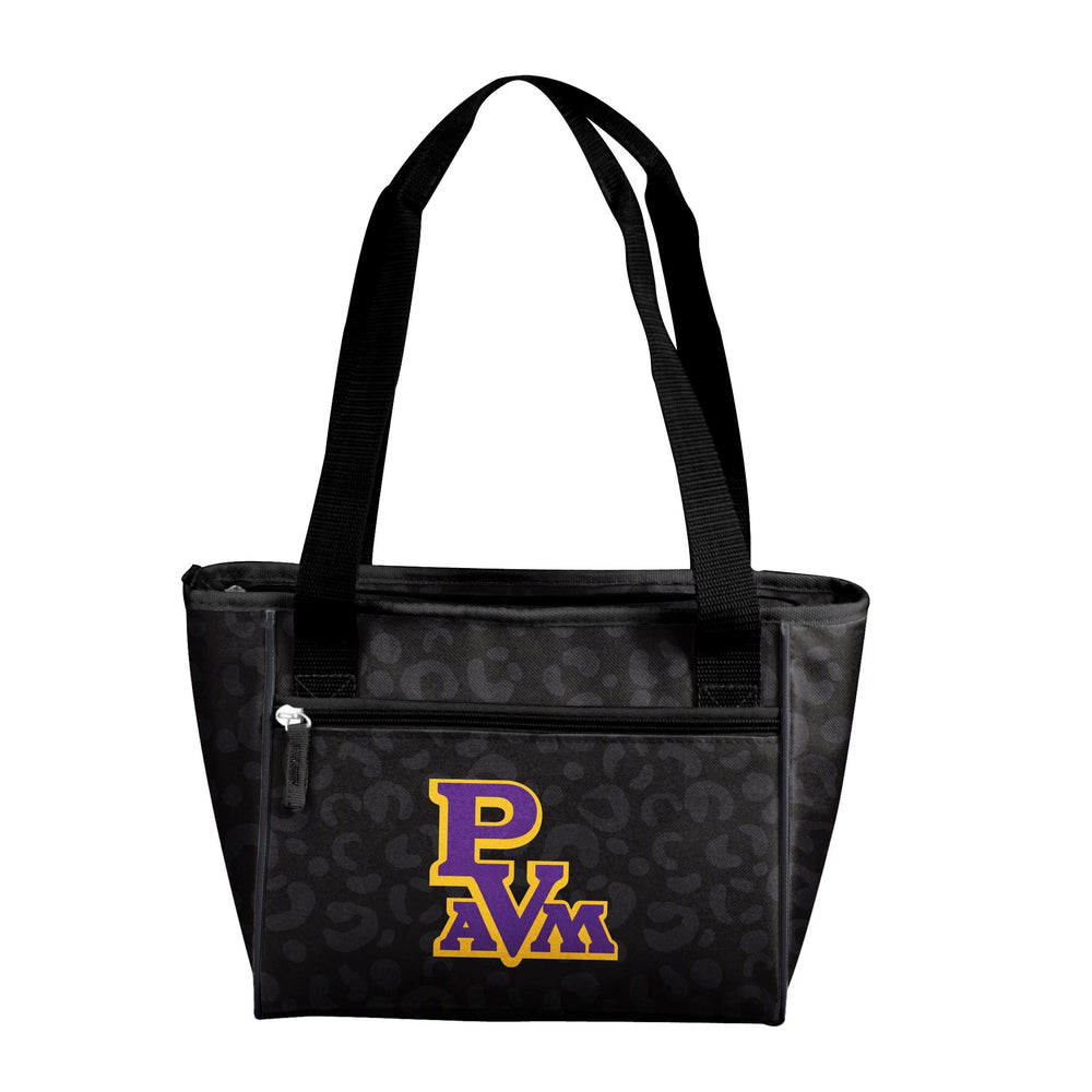 Prairie View A&M Leopard Print 16 Can Cooler Tote - Logo Brands - Flyclothing LLC