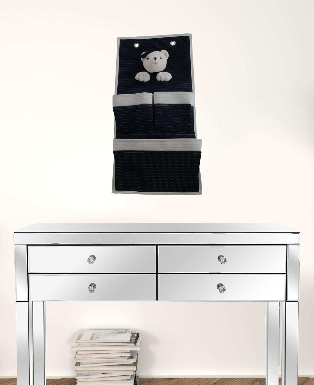 3 Pocket Storage Teddy Bear Wall Hanger - Homeroots - Flyclothing LLC