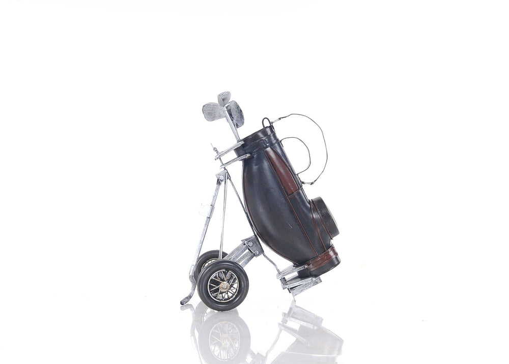 6.5" X 8" X 10" Black Golf Bag - Homeroots
