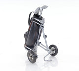 6.5" X 8" X 10" Black Golf Bag - Homeroots