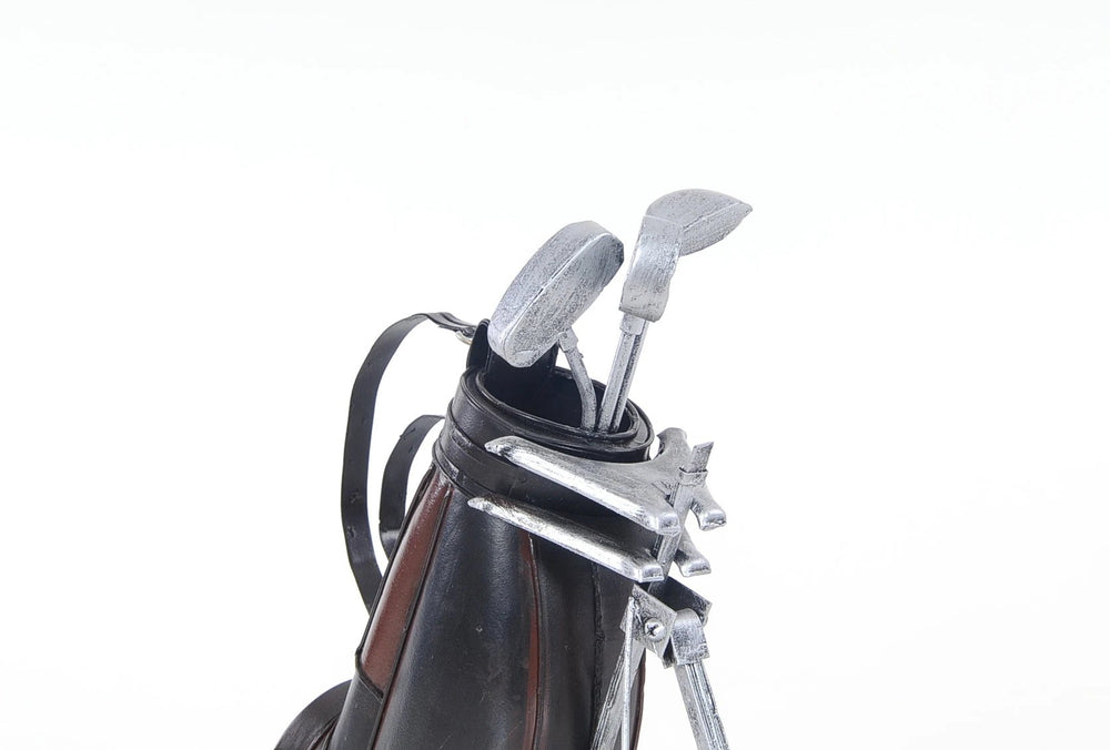 6.5" X 8" X 10" Black Golf Bag - Homeroots