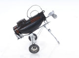 6.5" X 8" X 10" Black Golf Bag - Homeroots