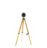35" Distressed Tripod Floor Lamp With Cone - Homeroots - Flyclothing LLC