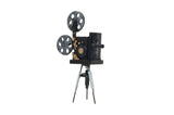 3" X 8.5" X 12.5" Metal Handmade Vintage Movie Projector - Homeroots - Flyclothing LLC