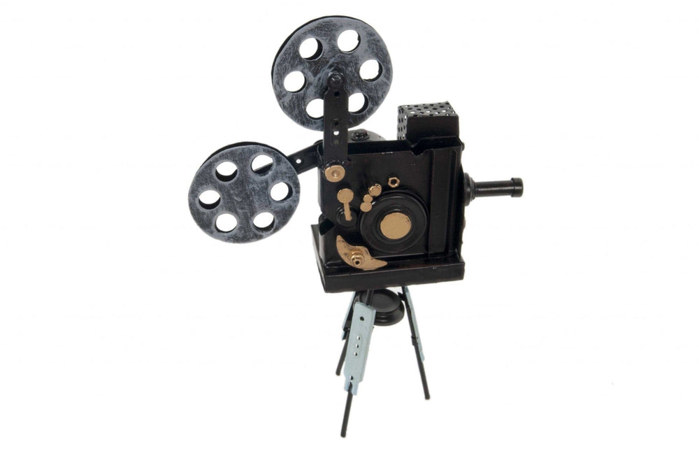 3" X 8.5" X 12.5" Metal Handmade Vintage Movie Projector - Homeroots - Flyclothing LLC