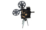 3" X 8.5" X 12.5" Metal Handmade Vintage Movie Projector - Homeroots - Flyclothing LLC