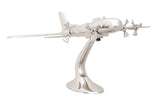 22.5" X 13" X 10.5" Alum Aeroplane - Homeroots