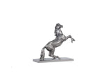 5" X 12.5" X 11" Horse Statue With Base - Homeroots