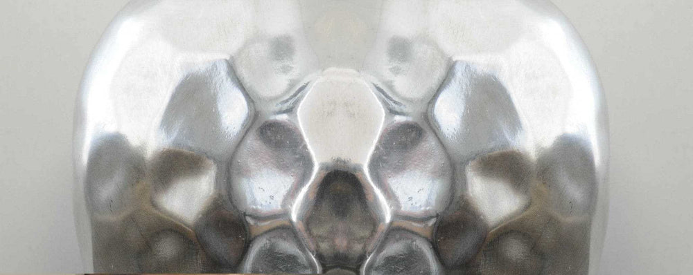 Delicious Hammered Finish Apple Statue - Homeroots - Flyclothing LLC