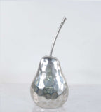 Delicious Hammered Finish Pear Statue - Homeroots - Flyclothing LLC