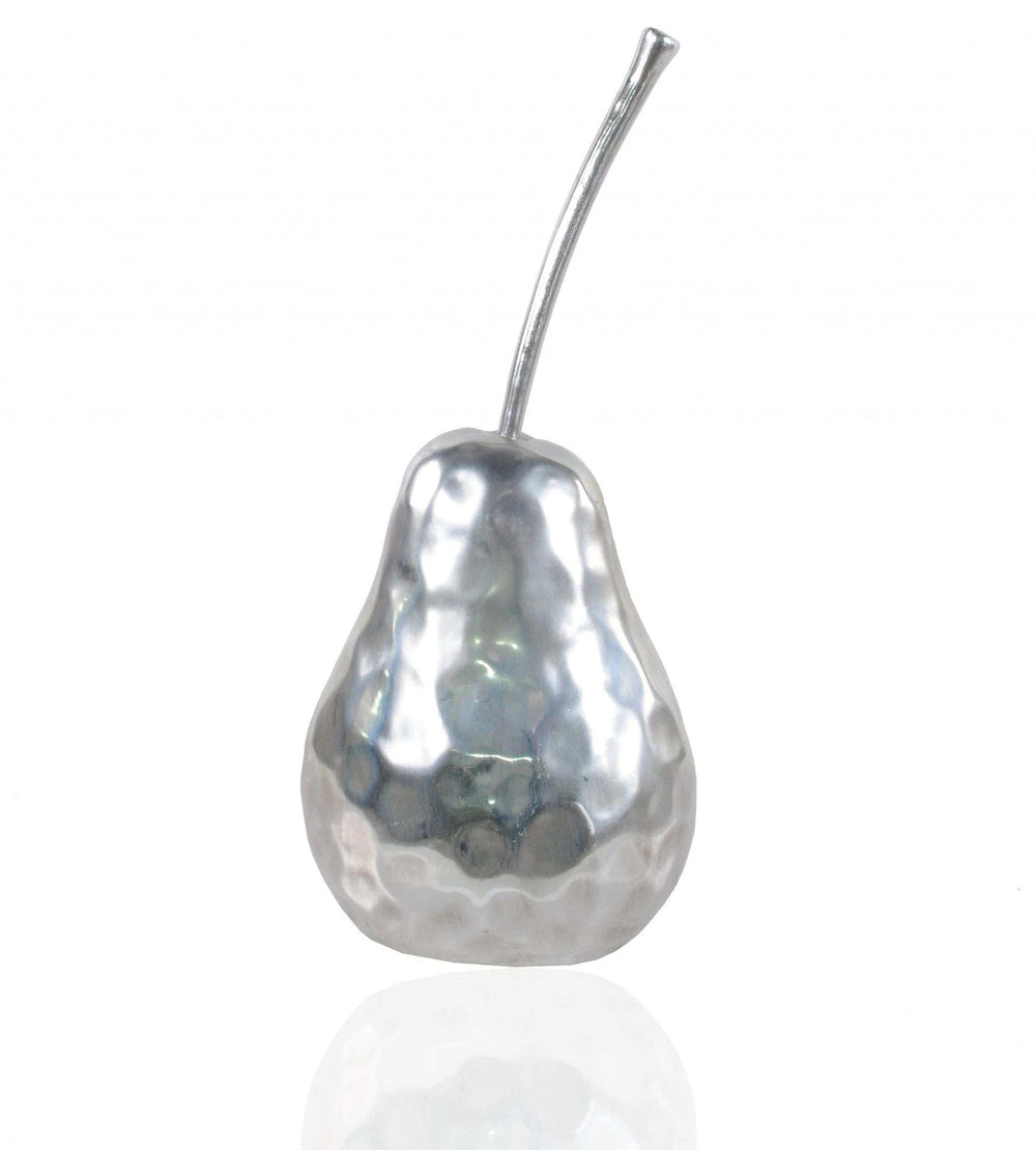 Delicious Hammered Finish Pear Statue - Homeroots - Flyclothing LLC