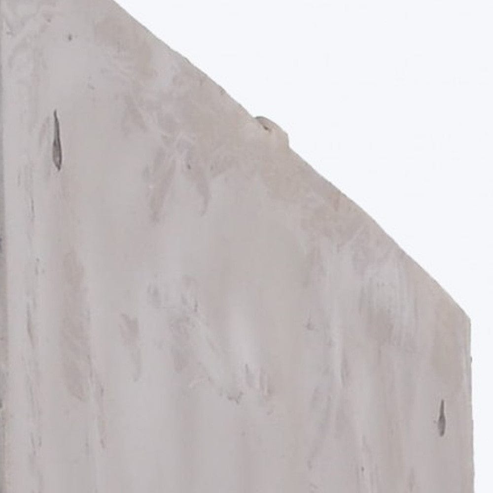 29" X 5" Gray Resin Wall Decor - Homeroots