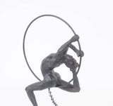 Athletic Man Hanging Ring Sculpture - Homeroots - Flyclothing LLC