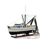 13.5" X 25" X 22" Shrimp Boat - Homeroots