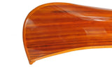 12.375" X 107" X 15.375" Display Half Canoe - Homeroots