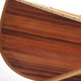 20.25" X 70.5" X 15" Wooden Canoe With Ribs Matte Finish - Homeroots - Flyclothing LLC