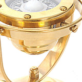 4.5" X 5" X 5.5" Gimbaled Compass - Homeroots