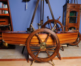 30" X 30" X 2" Ship Wheel - Homeroots