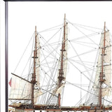 23" Dark Brown Glass Standard Display Stand - Homeroots - Flyclothing LLC