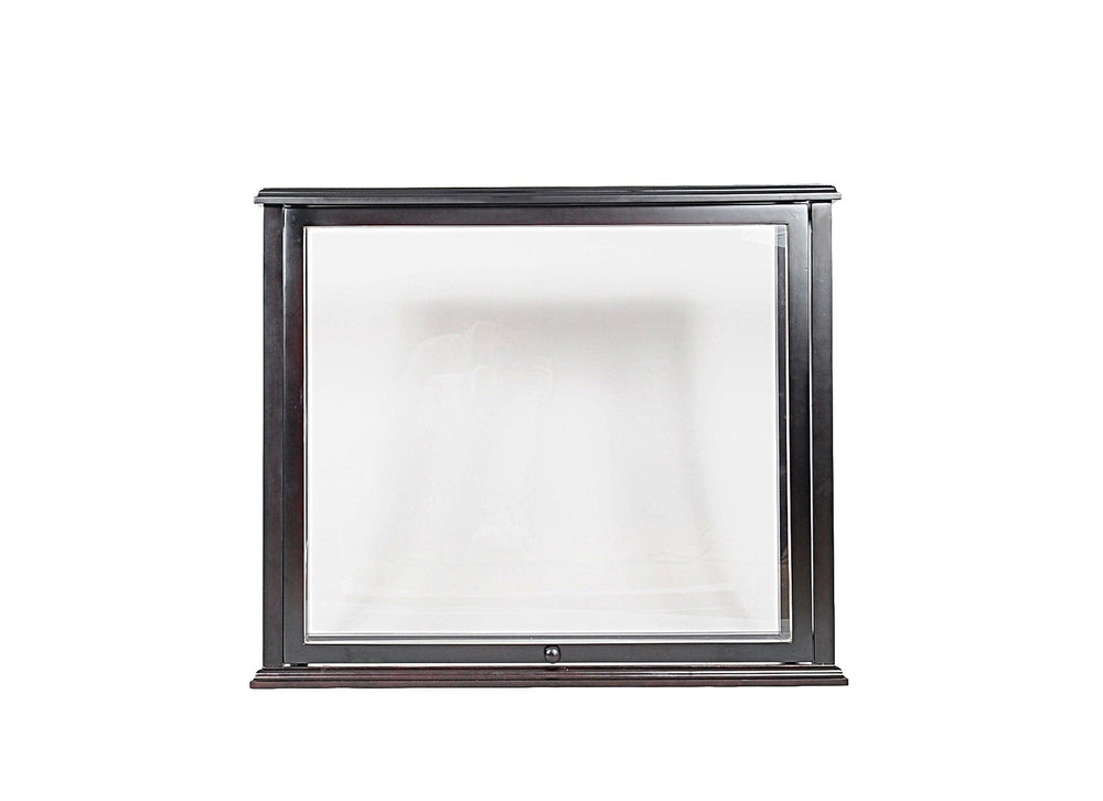 14" Black Glass Standard Display Stand - Homeroots