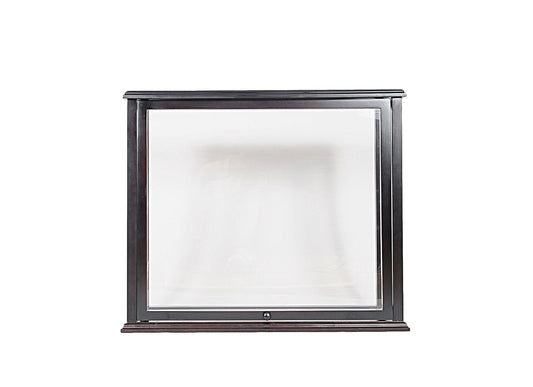 14" Black Glass Standard Display Stand - Homeroots