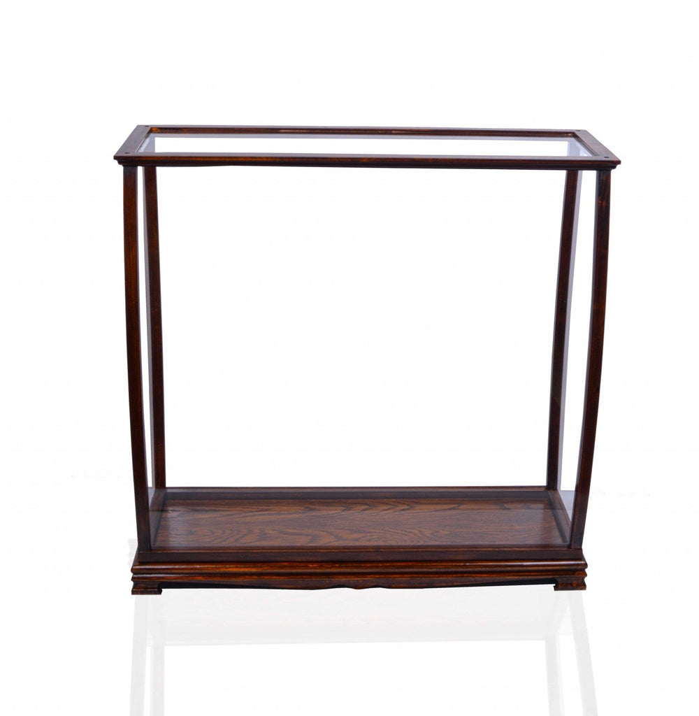14" Silver And Clear Glass Standard Display Stand - Homeroots - Flyclothing LLC