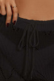Drawstring Cutout Swim Shorts - Trendsi - Flyclothing LLC
