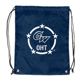 George Washington University Navy Cruise Backsack f/ OHT CoBrand - Logo Brands - Flyclothing LLC