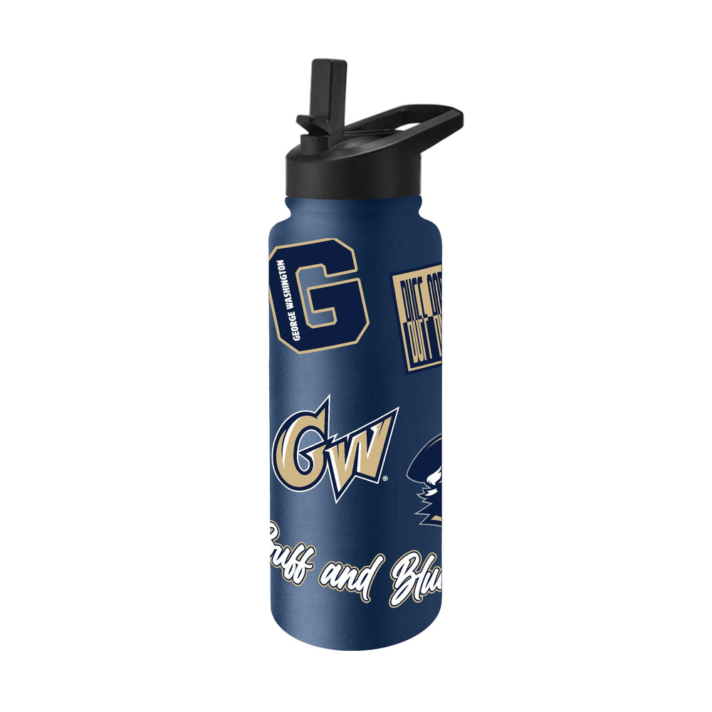 George Washington 34oz Dreamweave Quencher Bottle - Logo Brands - Flyclothing LLC