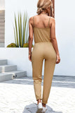 Scoop Neck Spaghetti Strap Jumpsuit - Trendsi - Flyclothing LLC