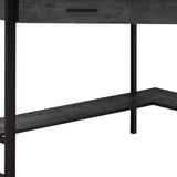 42" Black Corner Computer Desk - Homeroots - Flyclothing LLC