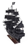 6.5" X 20" X 19"Black Pearl Pirate Ship - Homeroots