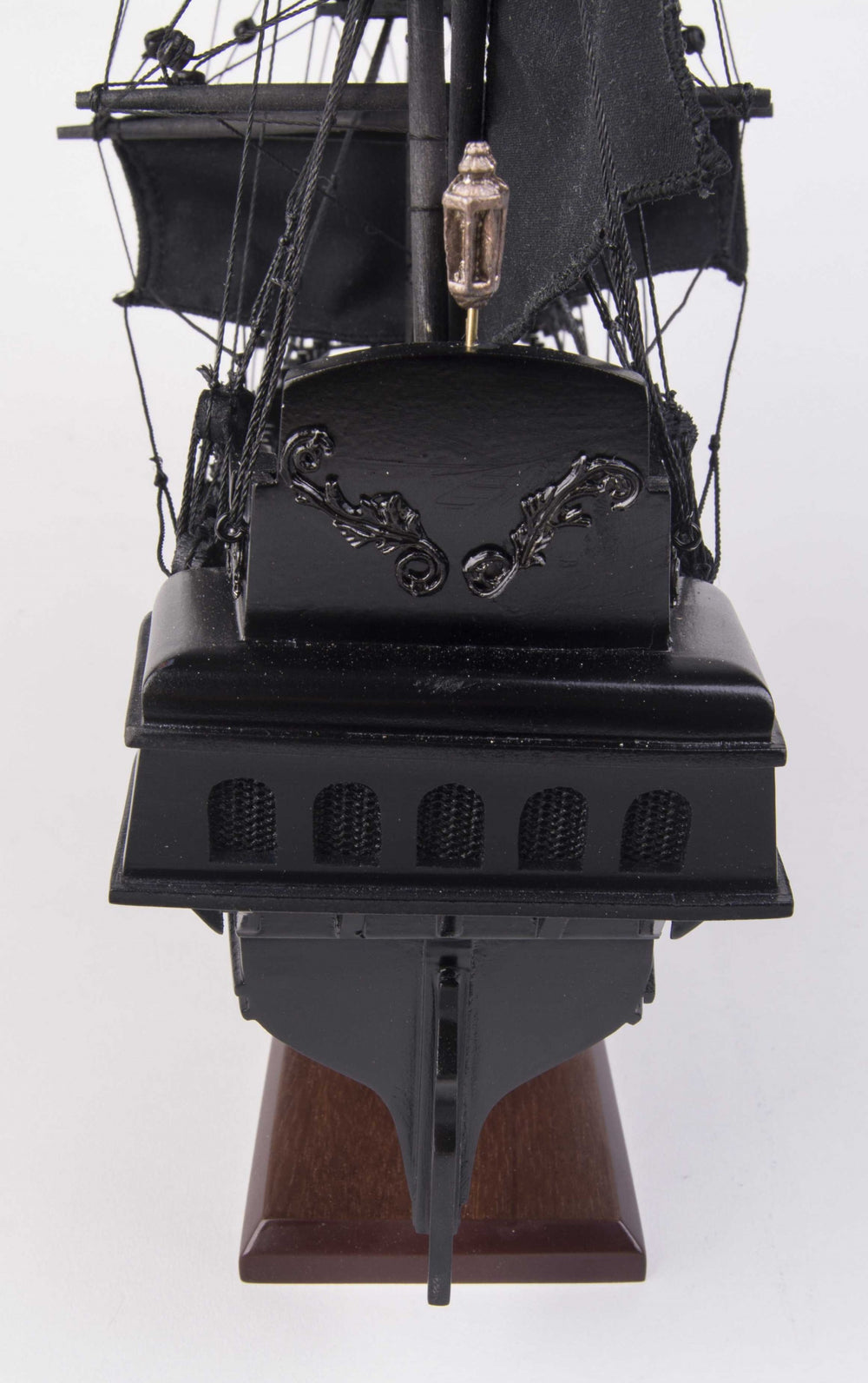 6.5" X 20" X 19"Black Pearl Pirate Ship - Homeroots