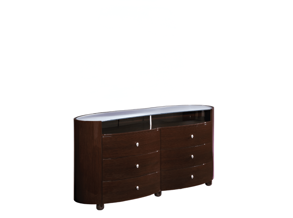 63" X 22" X 32" Wenge Dresser - Homeroots