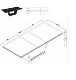 Seven Piece Dark Brown Solid Wood Dining Set with Six Chairs - Homeroots - Flyclothing LLC