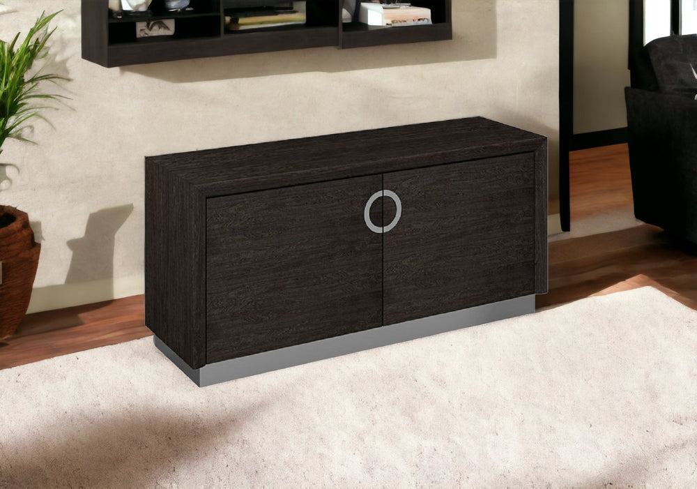 72" Gray Buffet Table with Two Doors - Homeroots - Flyclothing LLC