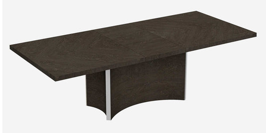 Seven Piece Gray Solid Wood Dining Set with Six Chairs - Homeroots - Flyclothing LLC