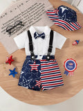 Children's Patriotic Celebration Outfit Set - Trendsi - Flyclothing LLC